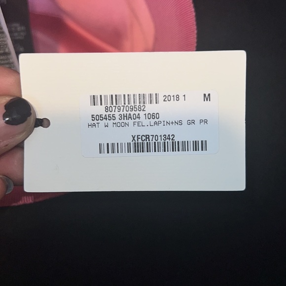 ๐ฏRARE - AUTHENTIC GUCCI MOON FELT FEDORA - Picture 12 of 13